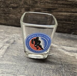 Vintage‎ Hockey Hall of Fame Shot Glass Nhl Collectible